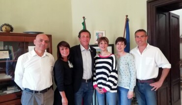 Il Sindaco Daniele Bassi E La Giunta Di Massa Lombarda