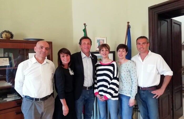Il Sindaco Daniele Bassi E La Giunta Di Massa Lombarda