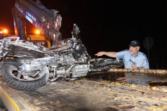 RAVENNA 20/07/2019. INCIDENTE A S. ANTONIO. AUTO MOTO