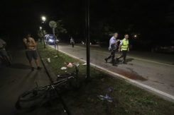 RAVENNA 21/07/2019. INCIDENTE A MARINA ROMEA. Ciclista Travolto Da Auto Pirata Sulle Strisce Pedonali