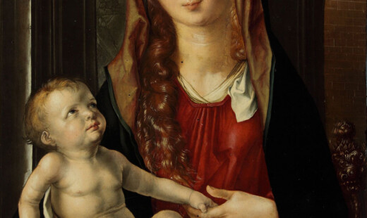 Albrecht Dürer Madonna Del Patrocinio 1495 Ca Olio Su Tavola 47,8 X 36,5