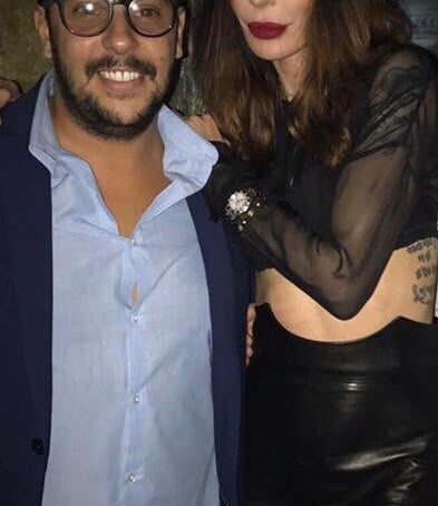 Pietro Biagi Con Nina Moric