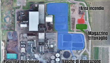 Stabilimento Caviro Faenza Area Incendio