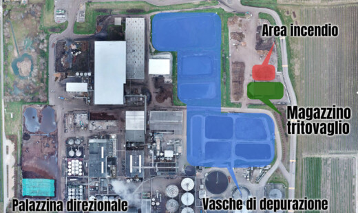 Stabilimento Caviro Faenza Area Incendio