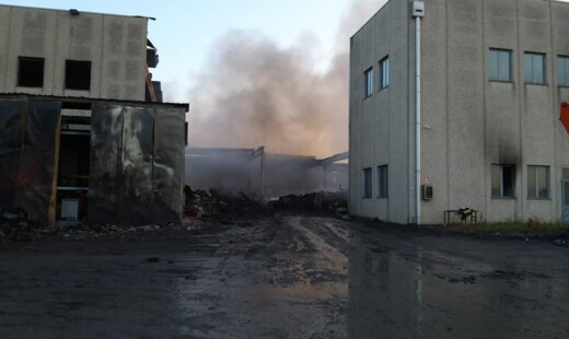 Incendio Faenza