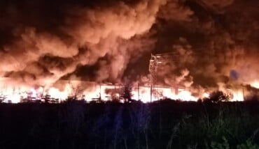 Incendio Faenza