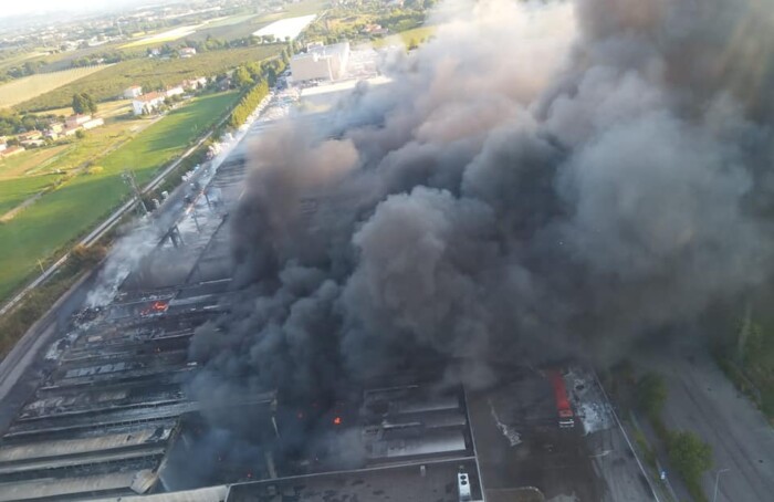 Incendio Lotras