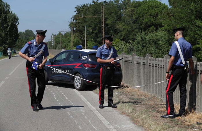RAVENNA 11/08/2019. RAGAZZA TRAVOLGE ED UCCIDE UN CICLISTA 25ENNE POI SCAPPA, ARRESTATA.