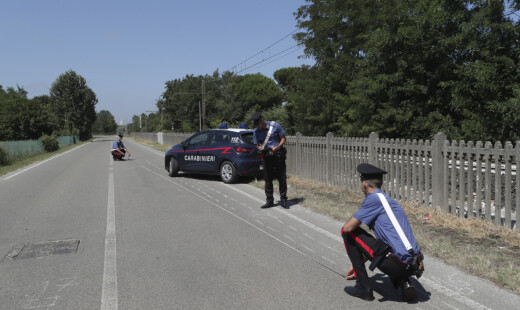 RAVENNA 11/08/2019. RAGAZZA TRAVOLGE ED UCCIDE UN CICLISTA 25ENNE POI SCAPPA, ARRESTATA.