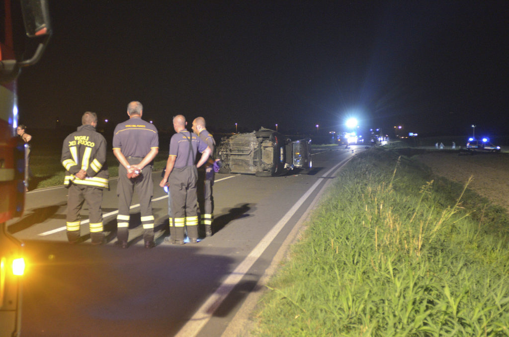 RAVENNA 7/08/2019. INCIDENTE MORTALE A GIOVECCA SULLA BASTIA