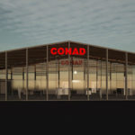 Un rendering del nuovo Conad di San Pietro in Vincoli