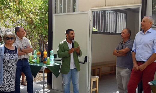 Il Sindaco Davide Ranalli All'inaugurazione Di Velocibo