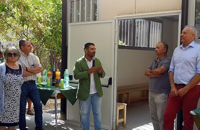 Il Sindaco Davide Ranalli All'inaugurazione Di Velocibo