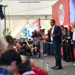 NICOLA ZINGARETTI ALLA FESTA NAZIONALE DELLUNITA' A RAVENNA