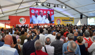 NICOLA ZINGARETTI ALLA FESTA NAZIONALE DELLUNITA' A RAVENNA