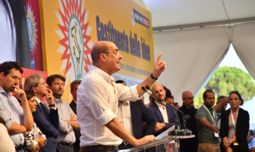 NICOLA ZINGARETTI ALLA FESTA NAZIONALE DELLUNITA' A RAVENNA
