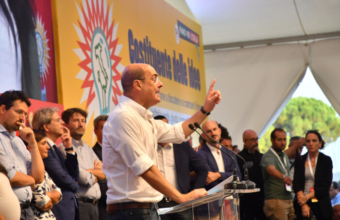 NICOLA ZINGARETTI ALLA FESTA NAZIONALE DELLUNITA' A RAVENNA