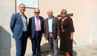Da Six SimonPietro Felice Dir Caviro; Enrico Caterino, Prefetto Ra; Andrea Betti, Pres Confagri Ra; Eugenia Bergamaschi, Pres Confagri ER 