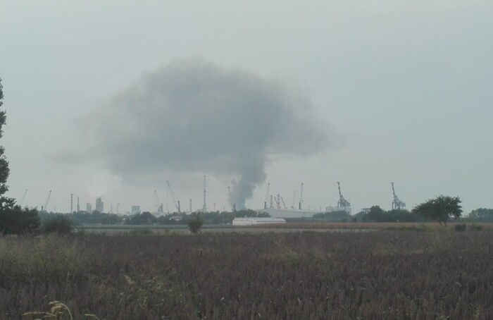 Incendio Ravenna
