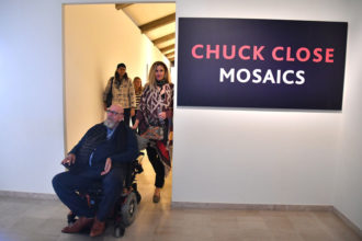 Chuck Close Mosaics