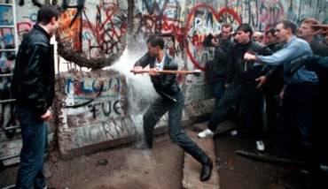 Muro Di Berlino Caduta Picconate