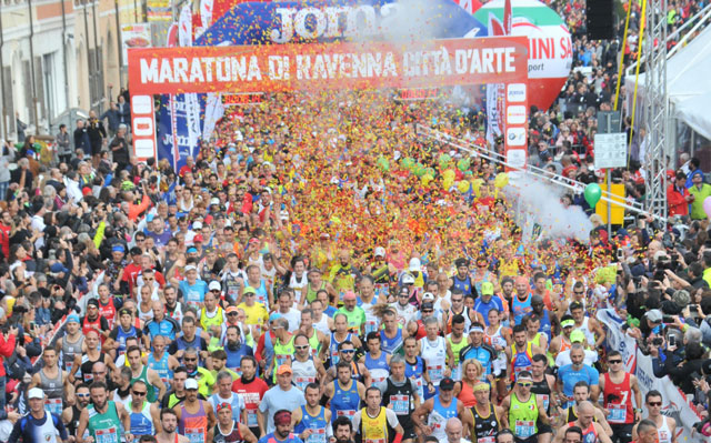 Partenza Maratona Ravenna 2018 01
