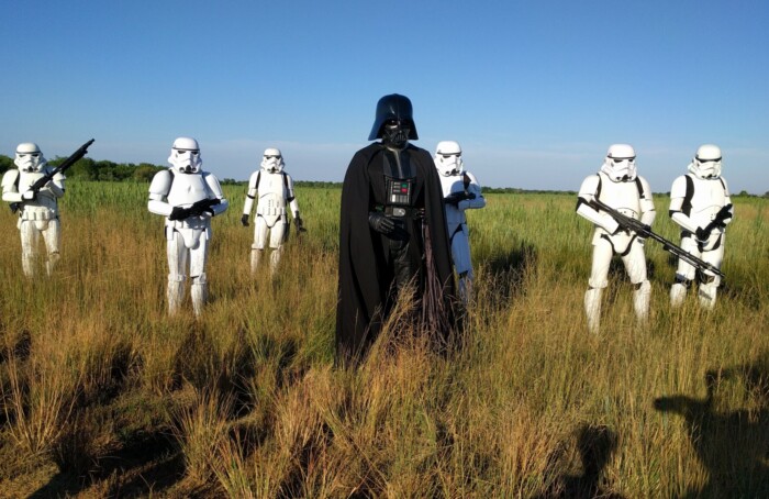 Vader E Stormtrooper Foto Di Marco Puglia