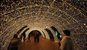 Milano Marittima Natale Tunnel Di Luci 1