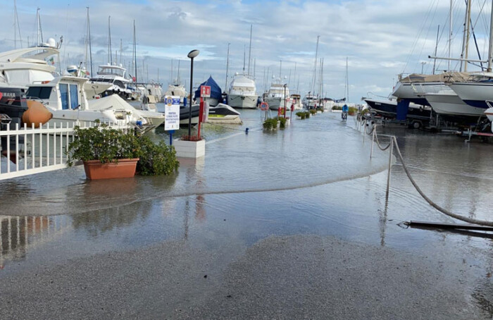 Porto Turistico Cervia Allagato