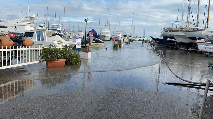 Porto Turistico Cervia Allagato