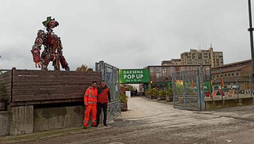 Robot Darsena Popo Up 1