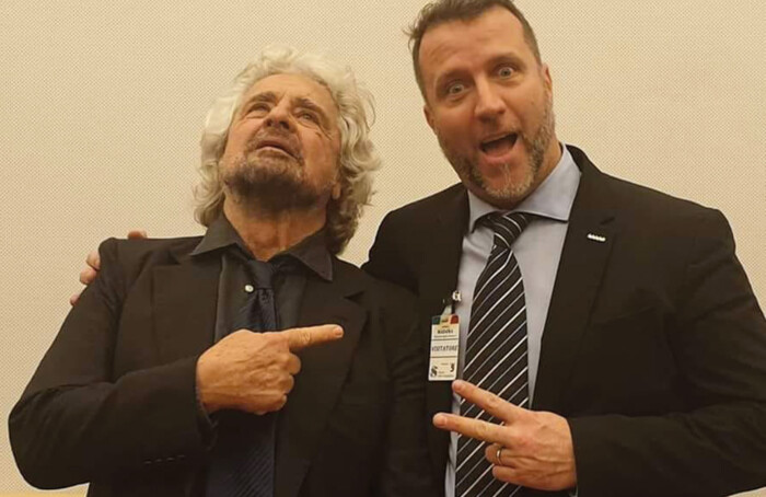 Stefano Benini Beppe Grillo