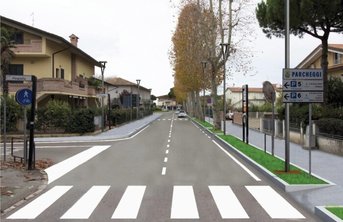 Viale Milazzo Incrocio Via Pinarella Rendering