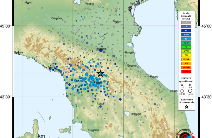 Terremoto Mugello