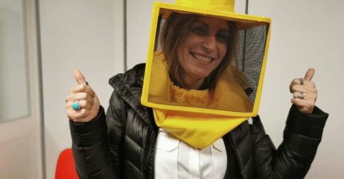 Borgonzoni all'associazione apicoltori