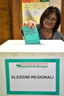 SEGGI ELEZIONI REGIONALI EMILIA ROMAGNA 2020 RAVENNA