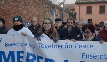 Marcia Pace Striscione