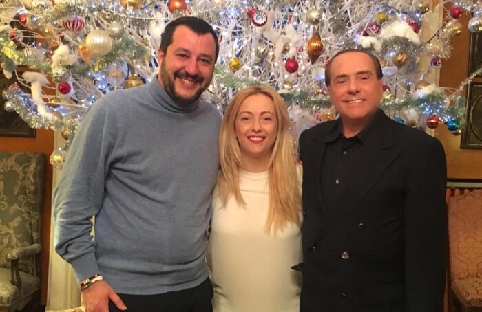 Meloni Berlusconi Salvini