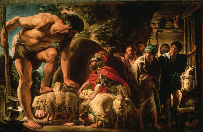 4 Jordaens Ulisse E I Compagni Scappano Dall'antro Di Polifemo