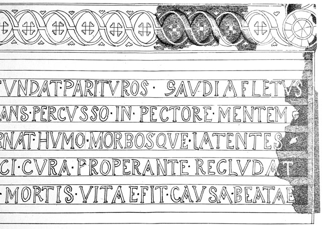 Iscrizione Cappella S Andrea