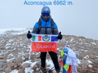 Zauli Sulla Vetta Dell'Aconcagua