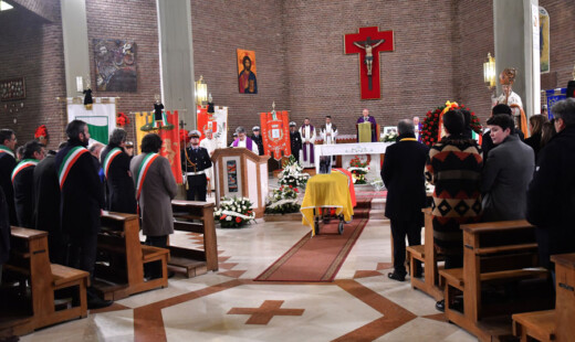 Funerale Matteucci Chiesa
