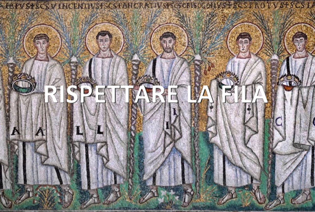 14 Teoria Santi Sant'Apollinare Nuovo