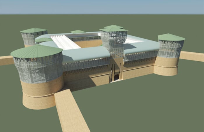 Rendering Rocca Brancaleone