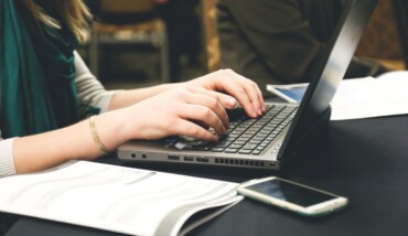 Woman Typing Writing Programming 7112