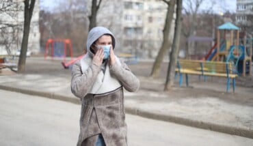 Woman Wearing Face Mask 3973873