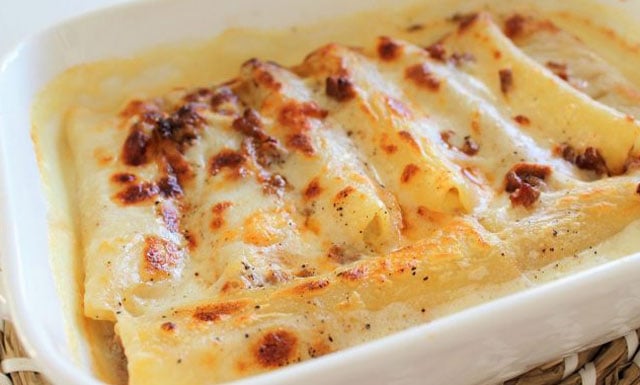 Cannelloni Gratinati