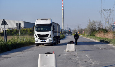 CONTROLLI CAMIONISTI PER COVID PORTO RAVENNA