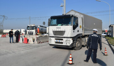 CONTROLLI CAMIONISTI PER COVID PORTO RAVENNA