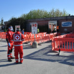 CONTROLLI CAMIONISTI PER COVID PORTO RAVENNA